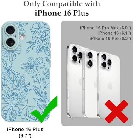 LSL Funda para iPhone 13, diseño de flores moradas, diseño de estampado de flores, TPU suave, lente de cámara completa, anti-caídas, antiarañazos, a prueba de golpes, funda protectora delgada para