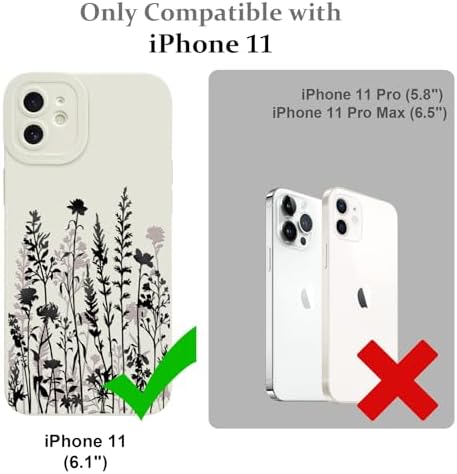LSL Funda para iPhone 13, diseño de flores moradas, diseño de estampado de flores, TPU suave, lente de cámara completa, anti-caídas, antiarañazos, a prueba de golpes, funda protectora delgada para