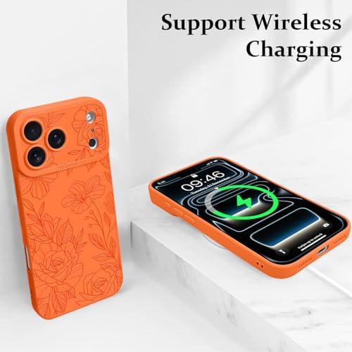 LSL Funda para iPhone 13, diseño de flores moradas, diseño de estampado de flores, TPU suave, lente de cámara completa, anti-caídas, antiarañazos, a prueba de golpes, funda protectora delgada para