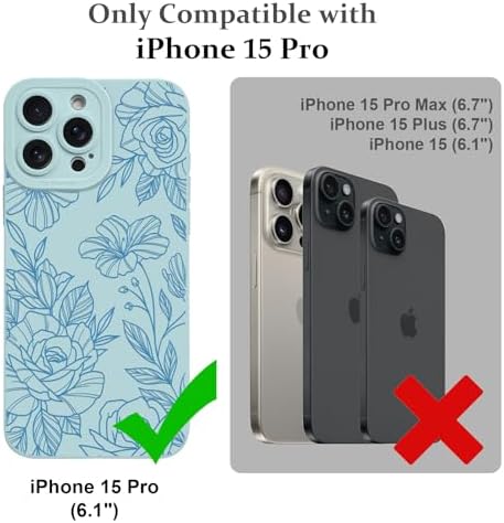 LSL Funda para iPhone 13, diseño de flores moradas, diseño de estampado de flores, TPU suave, lente de cámara completa, anti-caídas, antiarañazos, a prueba de golpes, funda protectora delgada para