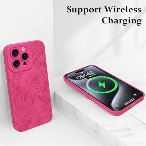 LSL Funda para iPhone 13, diseño de flores moradas, diseño de estampado de flores, TPU suave, lente de cámara completa, anti-caídas, antiarañazos, a prueba de golpes, funda protectora delgada para