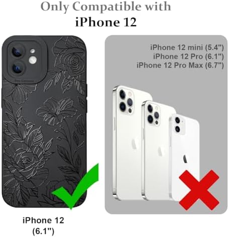 LSL Funda para iPhone 13, diseño de flores moradas, diseño de estampado de flores, TPU suave, lente de cámara completa, anti-caídas, antiarañazos, a prueba de golpes, funda protectora delgada para