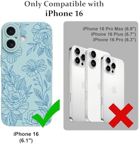 LSL Funda para iPhone 13, diseño de flores moradas, diseño de estampado de flores, TPU suave, lente de cámara completa, anti-caídas, antiarañazos, a prueba de golpes, funda protectora delgada para