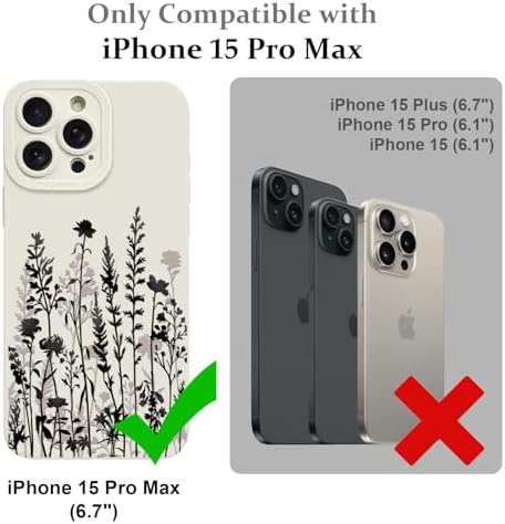 LSL Funda para iPhone 13, diseño de flores moradas, diseño de estampado de flores, TPU suave, lente de cámara completa, anti-caídas, antiarañazos, a prueba de golpes, funda protectora delgada para