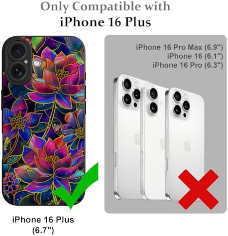 LSL Funda para iPhone 13, diseño de flores moradas, diseño de estampado de flores, TPU suave, lente de cámara completa, anti-caídas, antiarañazos, a prueba de golpes, funda protectora delgada para