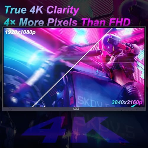 LXZ 34 Inch Gaming Monitor 1500R  3440   1440p 165hz Frameless Display 100  sRGB  Wide Viewing Angle  Display Port HDMI   Black