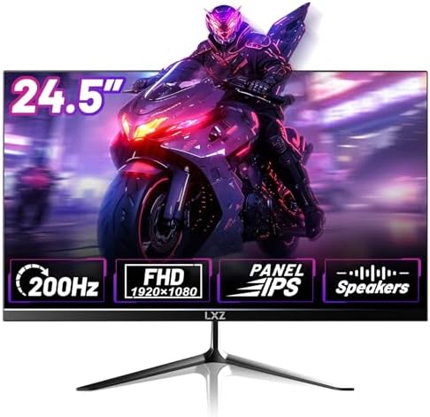 LXZ 34 Inch Gaming Monitor 1500R  3440   1440p 165hz Frameless Display 100  sRGB  Wide Viewing Angle  Display Port HDMI   Black