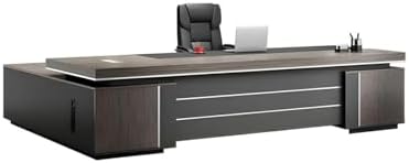 L Shape Modern Executive Desk  Wood Computer Desk with Drawers and Storage  Home Office Desks  L Shaped Office Executive Workbench Without Chair  L Shape Executive Desk  Right  95 L x 63 W x 30 H