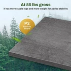 L Shaped Computer Desk with Led Lights 66" Home Office Desk with Power Outlet