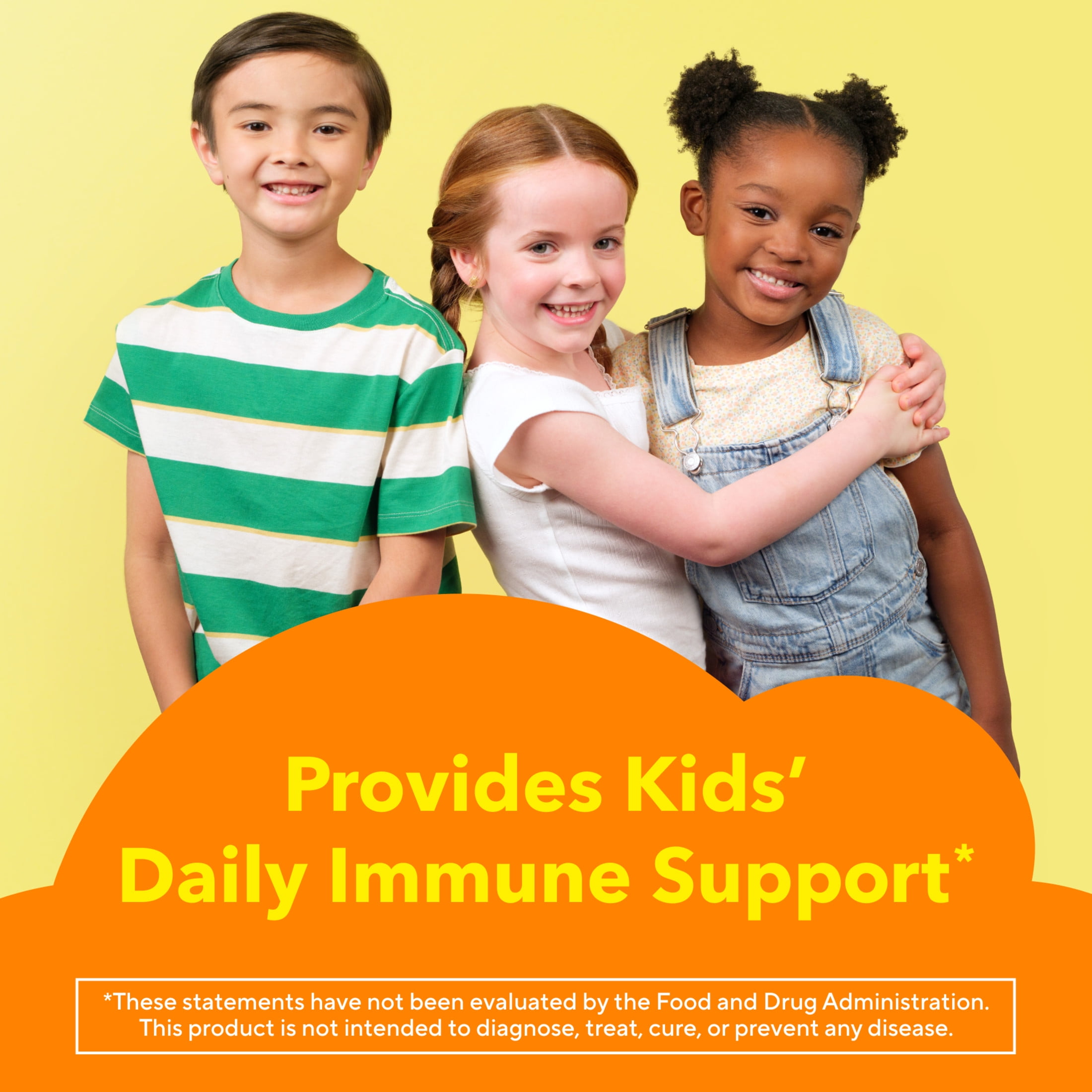 L il Critters Immune C Kids Gummy Vitamins Supplement  Fruit Flavored  190 Count