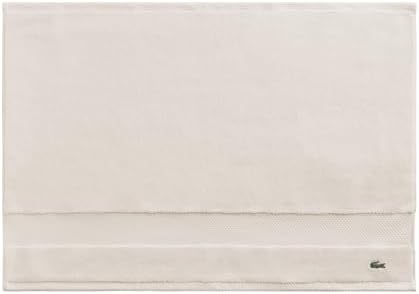 Lacoste Heritage 100  Supima Cotton Bath Towel  Aloe  30 x 54   Highly Absorbent & Quick Drying  Premium Super Soft Bath Towel  Bathroom Essential  Gift for All Occasions  Machine Washable