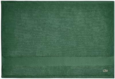 Lacoste Heritage 100  Supima Cotton Bath Towel  Aloe  30 x 54   Highly Absorbent & Quick Drying  Premium Super Soft Bath Towel  Bathroom Essential  Gift for All Occasions  Machine Washable