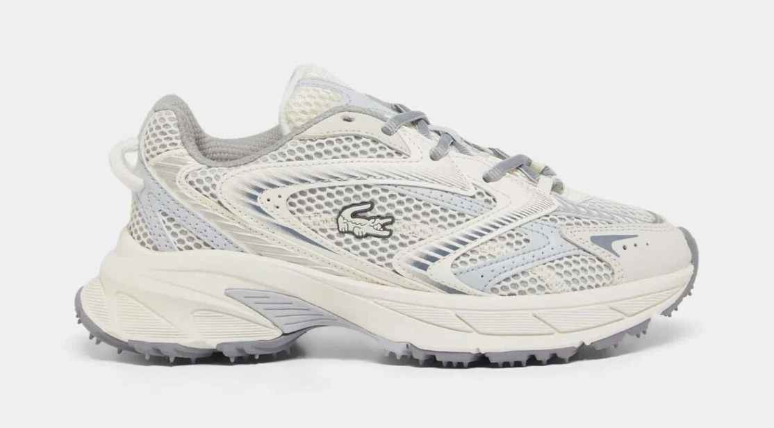 Talla 7, Lacoste L003 NEO SHOT Women s Sneakers Off White / Grey  Size 7 USA