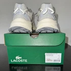 Talla 7, Lacoste L003 NEO SHOT Women s Sneakers Off White / Grey  Size 7 USA