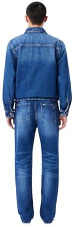 Lacoste Mens 5 Pocket Straight Cut Indigo Jeans