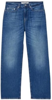 Lacoste Mens 5 Pocket Straight Cut Indigo Jeans