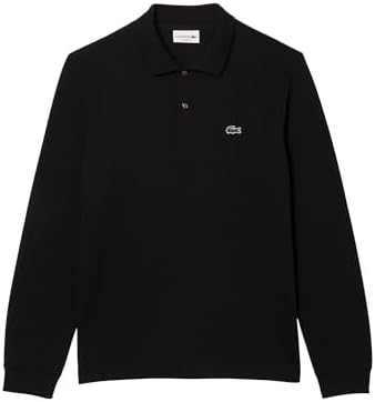 Lacoste Mens Classic Long Sleeve Pique Polo Shirt