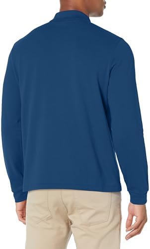 Lacoste Mens Classic Long Sleeve Pique Polo Shirt