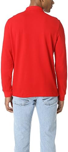 Lacoste Mens Classic Long Sleeve Pique Polo Shirt