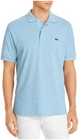 Lacoste Mens L 12 12 Short Sleeve Classic Fit Green Croc Polo
