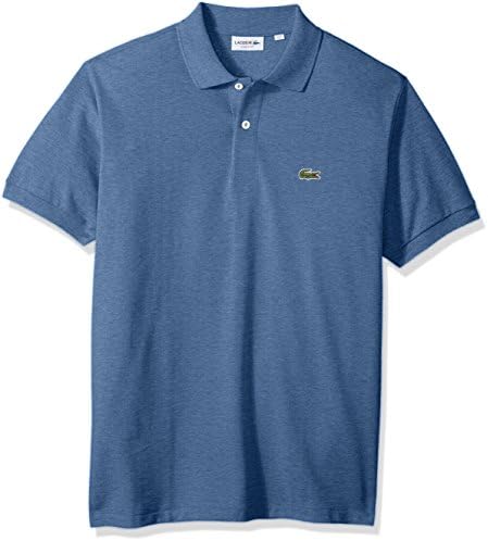 Lacoste Mens L 12 12 Short Sleeve Classic Fit Green Croc Polo