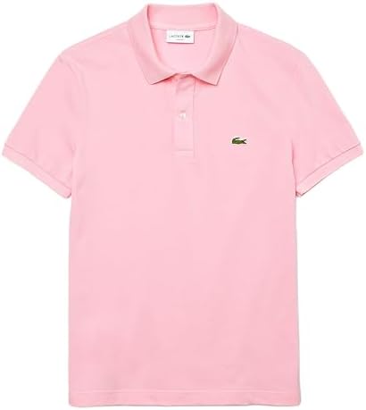 Lacoste Mens L 12 12 Short Sleeve Classic Fit Green Croc Polo