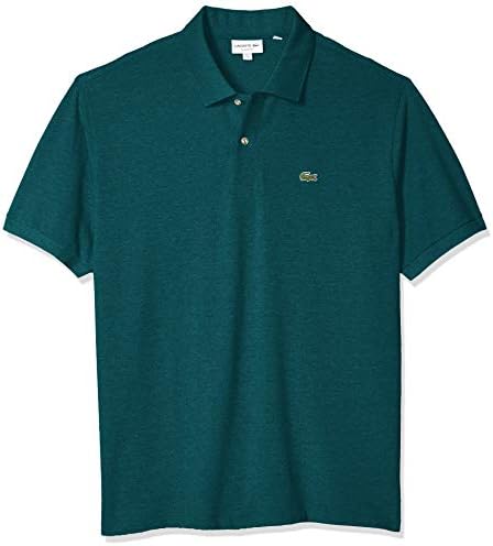 Lacoste Mens L 12 12 Short Sleeve Classic Fit Green Croc Polo