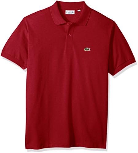 Lacoste Mens L 12 12 Short Sleeve Classic Fit Green Croc Polo