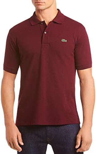 Lacoste Mens L 12 12 Short Sleeve Classic Fit Green Croc Polo