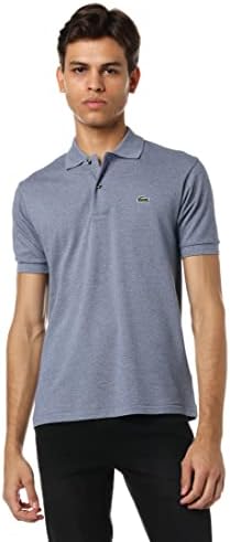 Lacoste Mens L 12 12 Short Sleeve Classic Fit Green Croc Polo