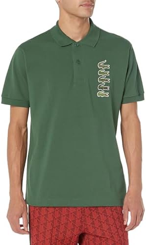 Lacoste Mens Seasonal Short Sleeve Classic Fit Chest Branding Polo