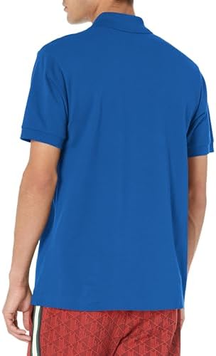 Lacoste Mens Seasonal Short Sleeve Classic Fit Chest Branding Polo
