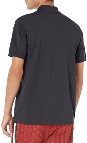 Lacoste Mens Seasonal Short Sleeve Classic Fit Chest Branding Polo