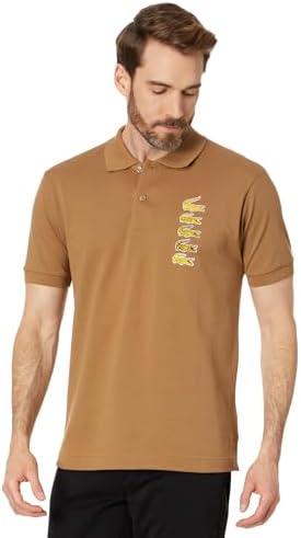 Lacoste Mens Seasonal Short Sleeve Classic Fit Chest Branding Polo