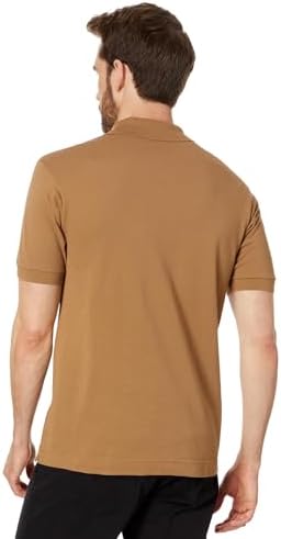 Lacoste Mens Seasonal Short Sleeve Classic Fit Chest Branding Polo