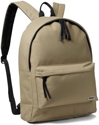 Lacoste Mens Sinpople Monogramme Backpack  Black  One Size