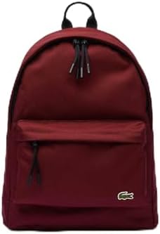 Lacoste Mens Sinpople Monogramme Backpack  Black  One Size