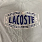 Lacoste T Shirt Men Blue Size Large
