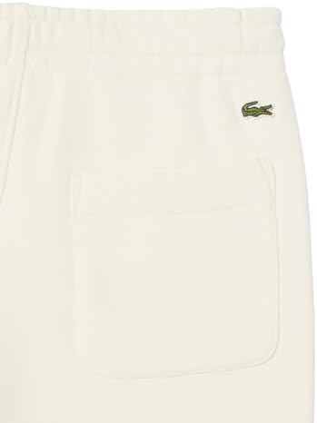 Talla 42 - Lacoste Pantalones de lana con logotipo en relieve para mujer