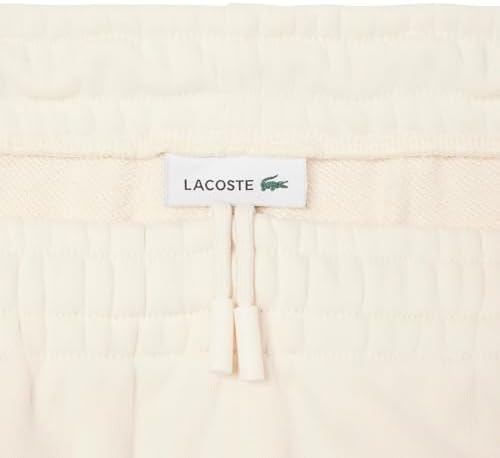 Lacoste Womens Embossed Logo Fleece Pants