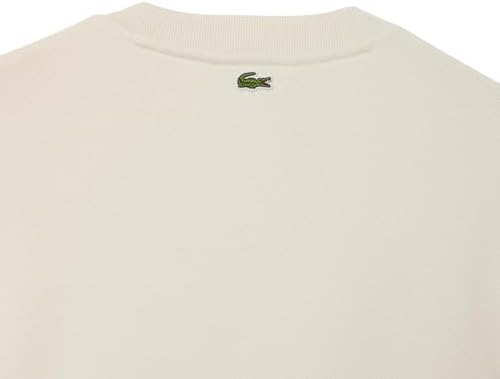 Lacoste Womens Embossed Logo Cotton Sweatshirt