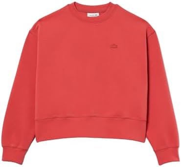 Talla 40 - Lacoste Sudadera de algodón extragrande para mujer