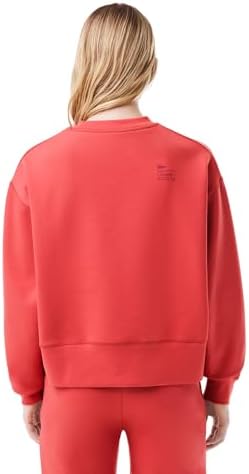 Talla 40 - Lacoste Sudadera de algodón extragrande para mujer