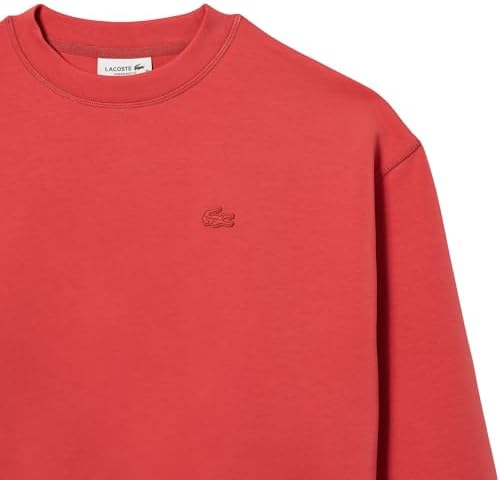 Talla 40 - Lacoste Sudadera de algodón extragrande para mujer