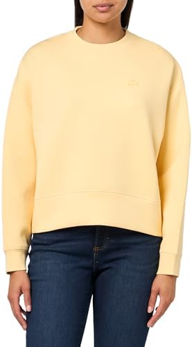 Talla 40 - Lacoste Sudadera de algodón extragrande para mujer