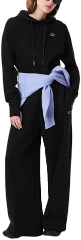 Talla 10 - Lacoste Womens Short Cut Cutton Hoodie