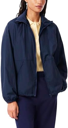 Lacoste Womens Zip Up Jacket, talla 38