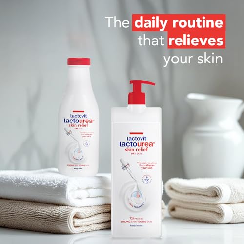 Lactovit   Lactourea Body Lotion   Hydrating Moisturiser for Dry Skin   With Urea ProLactiC10 Complex  Lactic Acid & Pure Urea   Soft & Youthful Skin   Dermatologist Recommended   400 ml