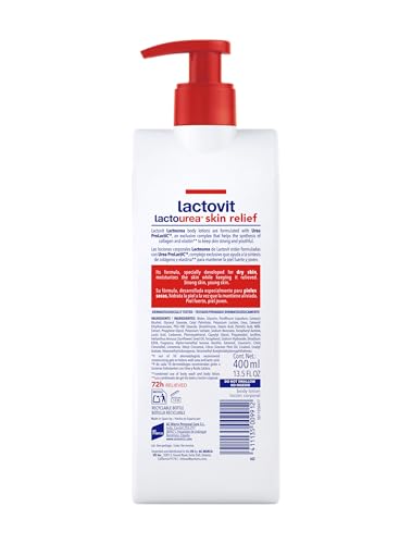 Lactovit   Lactourea Body Lotion   Hydrating Moisturiser for Dry Skin   With Urea ProLactiC10 Complex  Lactic Acid & Pure Urea   Soft & Youthful Skin   Dermatologist Recommended   400 ml