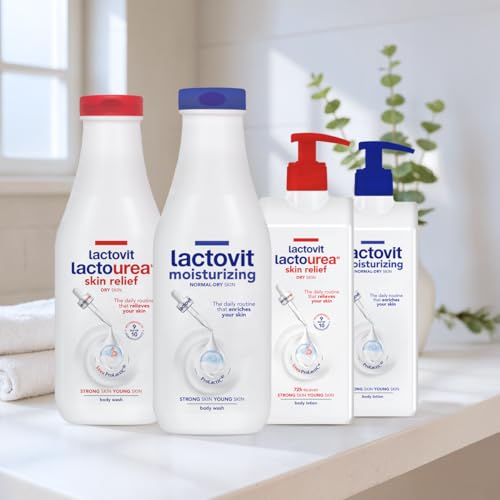 Lactovit   Lactourea Body Lotion   Hydrating Moisturiser for Dry Skin   With Urea ProLactiC10 Complex  Lactic Acid & Pure Urea   Soft & Youthful Skin   Dermatologist Recommended   400 ml